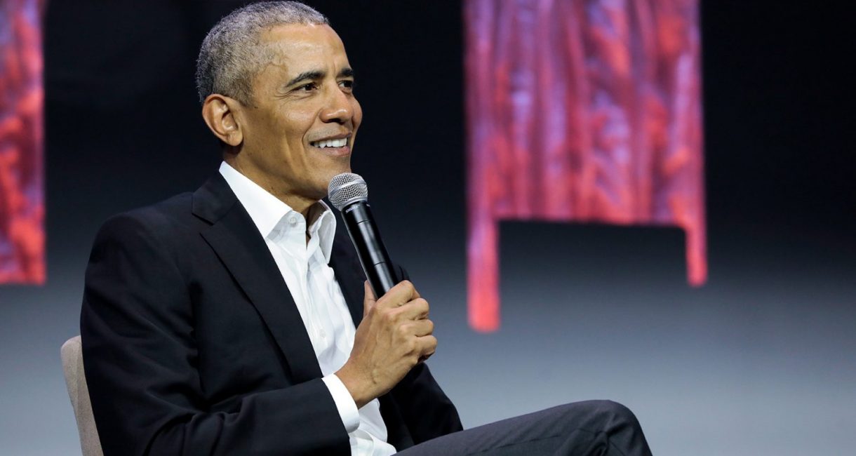 President Barack Obama speaks at Greenbuild 2019 in Atlanta on Tuesday, November 20, 2019 (Photo by Oscar & Associates)