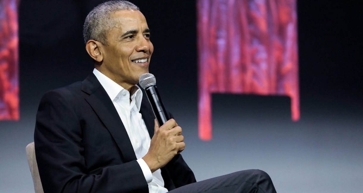President Barack Obama speaks at Greenbuild 2019 in Atlanta on Tuesday, November 20, 2019 (Photo by Oscar & Associates)