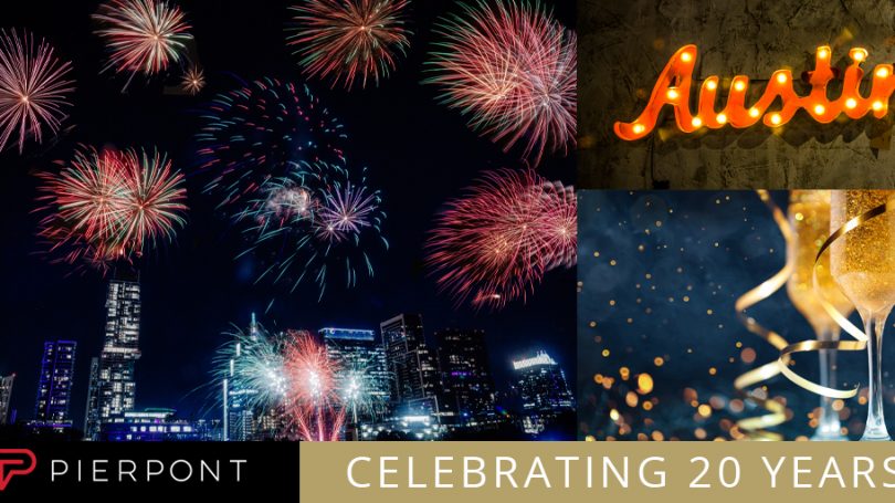 Pierpont Austin 20 Years of Business